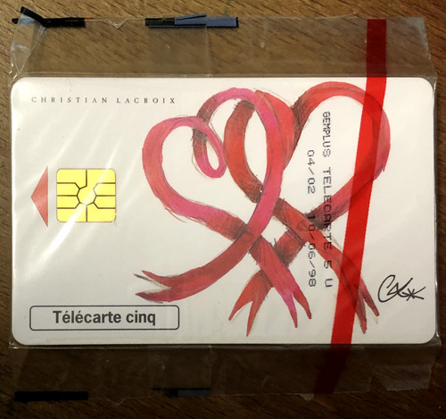 Telecarte sida lacroix - telecarte,