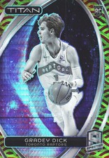 2023 Panini Spectra Titan Red