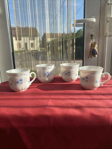 Tasses chocolat arcopal - 4, à