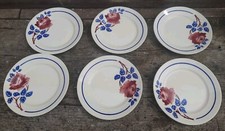 6 ASSIETTES À DESSERT CHANTAL