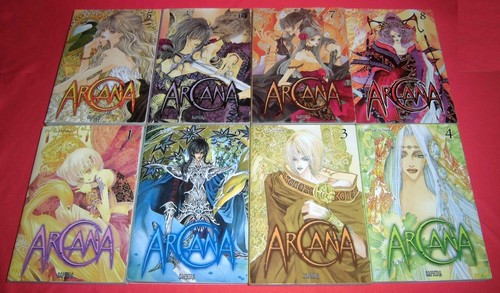 Manga lot arcana tomes 8 - arcana, à