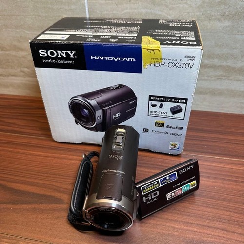 Caméscope sony hdr cx370v - caméscope,