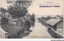 CAR-AABP3-60-0223 - CHANTILLY - les quais de la canardiere, pris au Lavoir - P