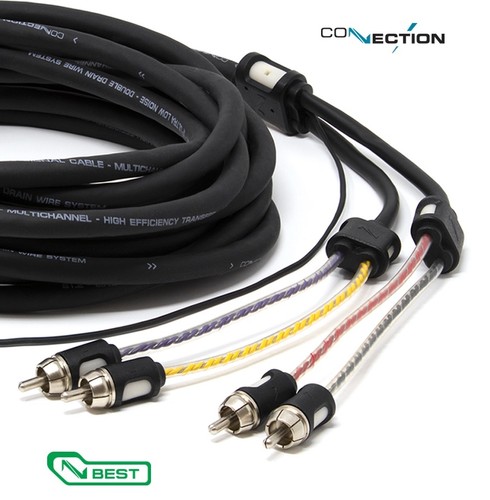 Câble rca canaux audison - 4,