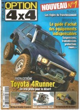 OPTION 4X4 N°01 TOYOTA 4RUNNER / KIT ROCK KRAWLER 4 POUCES / TOYOTA BJ45 DAKAR