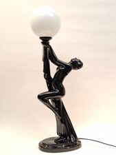 LAMPE CERAMIQUE STYLE ART DECO