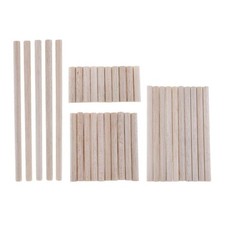 Tiges rondes en bois de balsa