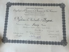 Diplômes SNCF Chemins de Fer
