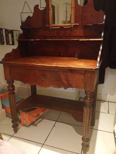 Coiffeuse ancienne - coiffeuse,