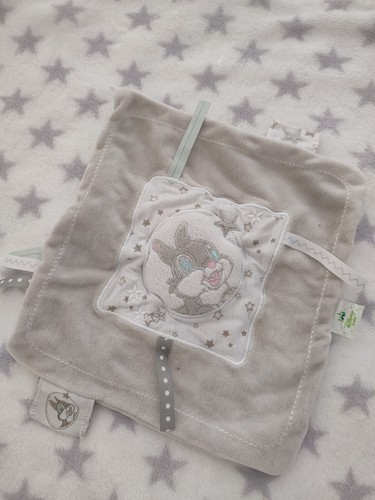 Doudou plat lapin pan - doudou,