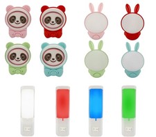 Veilleuse LED Prise Veilleuse Prise avec Lampe Interrupteur Lampe pour Enfants