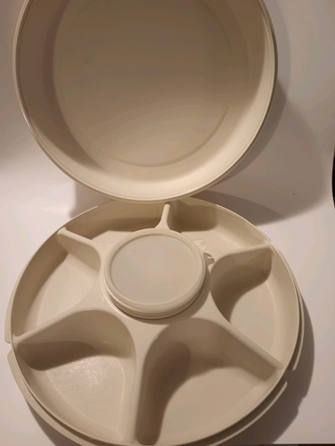 Vtg tupperware party platter - vtg,