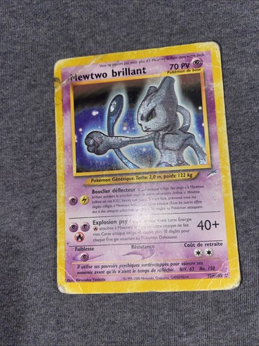 Carte pokémon mewtwo - carte,