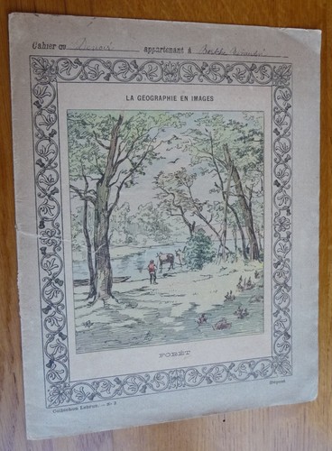 Ancien protège cahier - ancien, protège-cahier