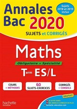 Annales Bac 2020 Maths Term