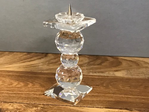 Figurine swarovski bougeoir - swarovski,