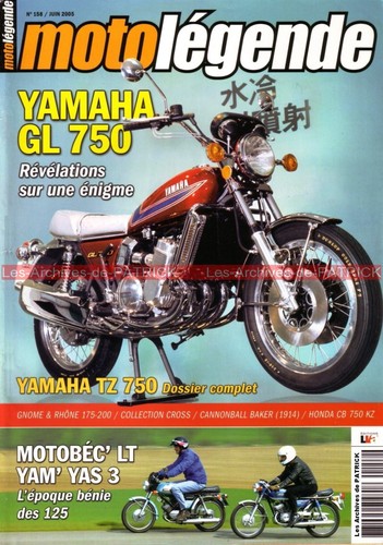 Moto legende 158 yamaha - 158, tz