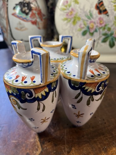 Pique fleurs faience - pique,