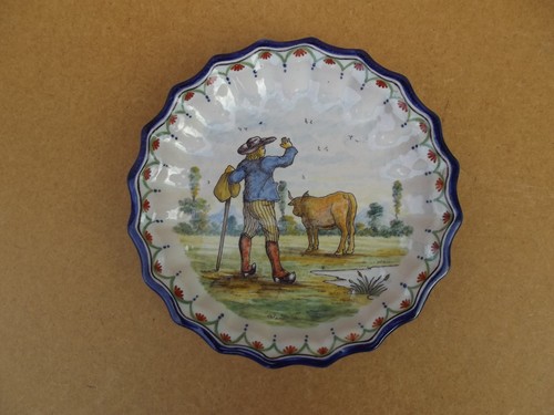 Ancienne assiette murale