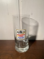 Verre à bière collection Dortmunder union vintage