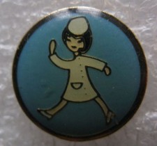 Pin's Métier Une Infirmiere  blouse blanche #B2