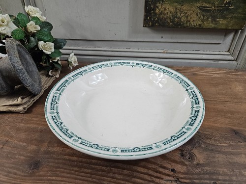Plat rond faïence - plat, de