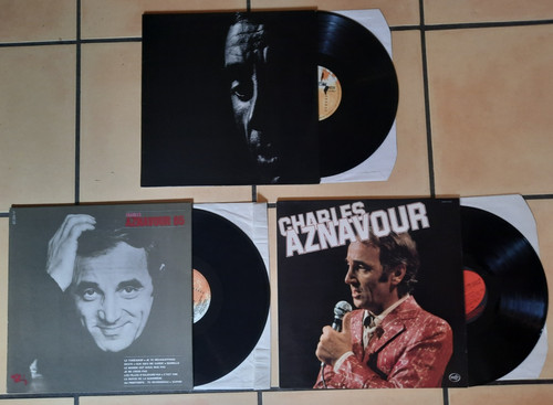 Lot vinyles charles aznavour - 3,