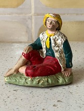 santon devineau creche noel berger assis hauteur 9 cm T5