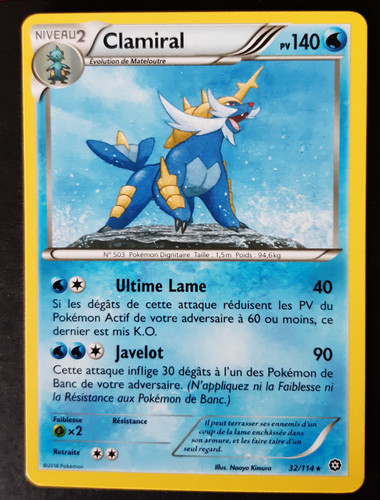 Clamiral 114 offensive - clamiral, xy