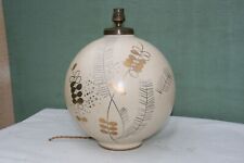 vase lampe boule en céramique
