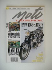 MOTO LEGENDE n°2 BMW R 68 & R 50 S-HARLEY DAVIDSON SPORTSTER-MOTO REVE 1912