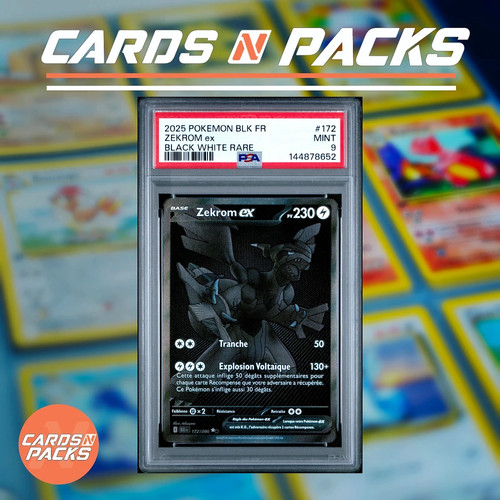 Carte pokemon zekrom - carte,