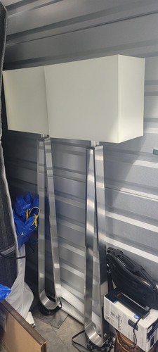 Ikea klabb silver tone floor - silver,