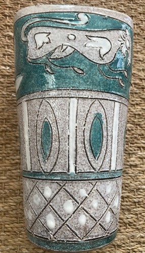Vase céramique vintage - vase, 1950