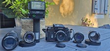 NIKON F argentique avec plusieurs objectifs 1960 1970