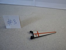 PLAYMOBIL vintage bateau pirates drapeau blanc mât arrière set 3550 de 1978 #3