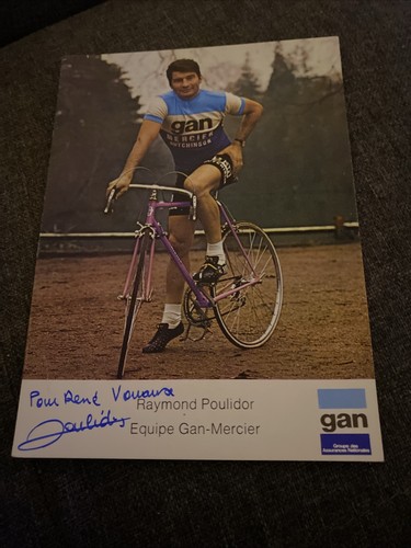 Carte postale cyclisme - carte,