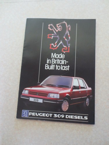 1987 peugeot 309 diesel car - diesel,