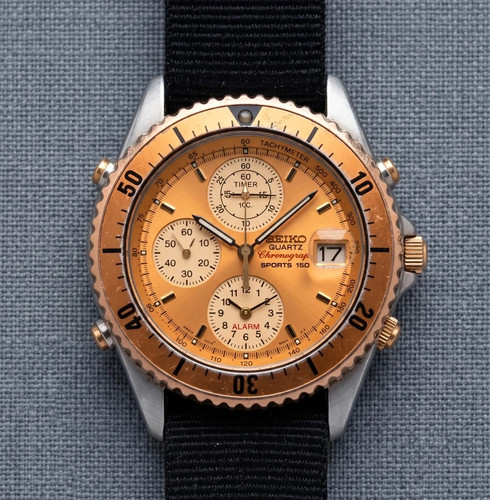 Chronographe seiko 7t42 - chronographe,
