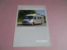 HYMER Hymermobil brochure catalogue documentation CAMPING-CARS - édition 2008