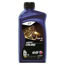 Huile ELF Moto 4 cruise 20W50 / 20 W 50 /  Bidon 1 Litre
