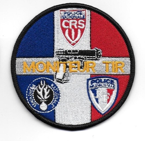 Ecusson france police - france, moniteur