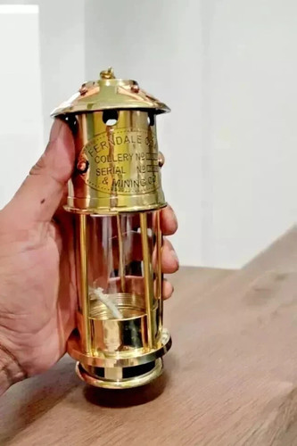 Lampe laiton petite - , à