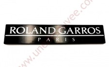 AUTOCOLLANT - STICKER LOGO ROLAND GARROS PARIS POUR PEUGEOT 205 ROLAND GARROS