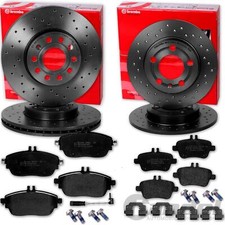 BREMBO Disques de Frein + Revêtements Avant + Arrière W176 W246 C117 X117 X156
