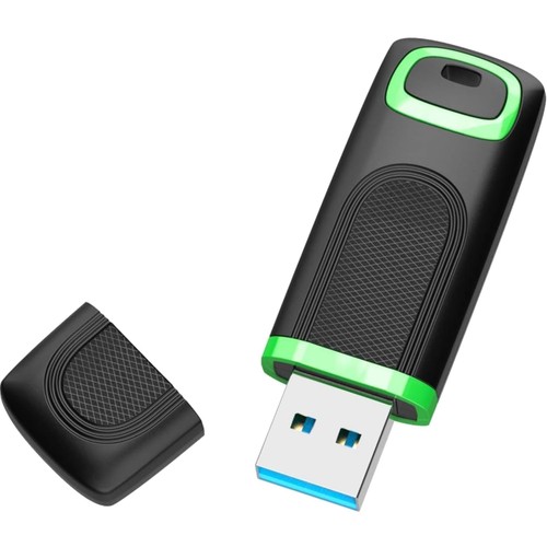 Clé usb go noir vert - clé,