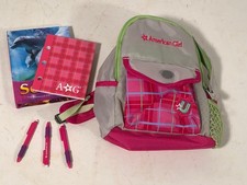 Sac À Dos Innerstar U De Poupée American Girl Avec Livres, Crayons