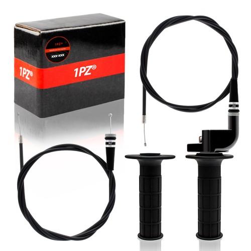 Throttle cable grip casing - cable, set