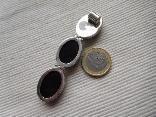 Gros pendentif argent massif