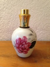 ancien Flacon de parfum vintage Vaporisateur fleur Step Paris porcelaine Limoges